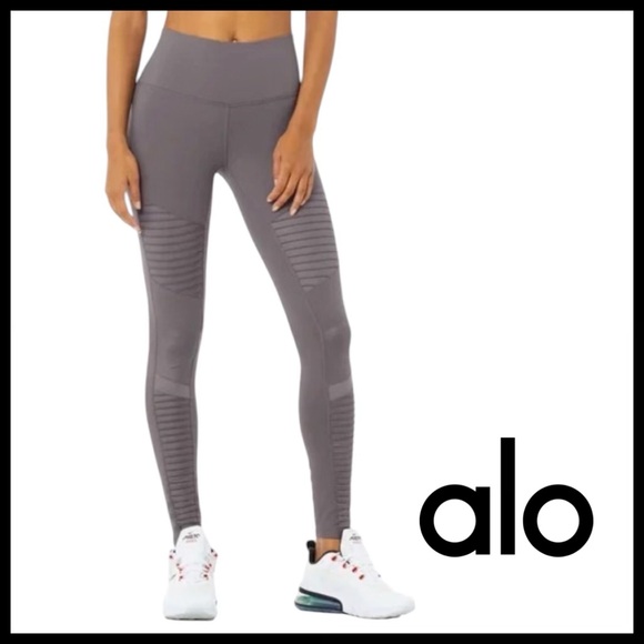 ALO Yoga Pants - Alo Yoga High Waist Moto Legging